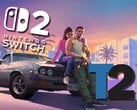 Take-Two a officiellement confirmé son intention de sortir des jeux pour la Nintendo Switch 2. (Image source : Nintendo, Rockstar Games)