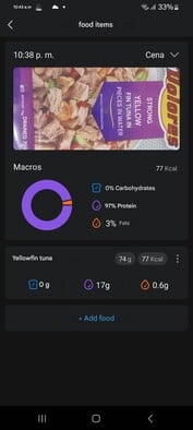 Capture d'écran montrant l'analyse initiale d'une image par l'IA. (Source de l'image : Facebook)