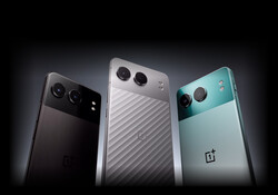 Les trois versions de couleur du OnePlus Nord 4.