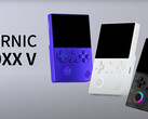 Anbernic prévoit de proposer le RG40XX V en noir translucide, indigo et blanc, tous avec un rétroéclairage RGB. (Source de l'image : Anbernic)