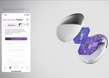 L'IA du pendentif Piex peut fournir des suggestions pour une vie plus calme sur la base de données individuelles et de conversations. (Source de l'image : Piex AI)