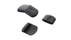 La souris AdaptX et certains de ses modules. (Source de l&#039;image : Lenovo)