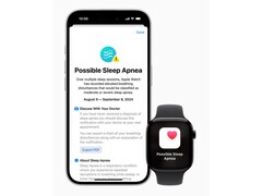 La fonction de détection de l&#039;apnée du sommeil de la montre Apple a été approuvée par la FDA au début du mois de septembre. (Source de l&#039;image : Apple)