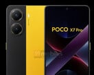 Xiaomi va revenir à son emblématique jaune Poco avec le Poco X7 Pro. (Source de l'image : 91mobiles - édité)