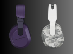 Casques d&#039;écoute Turtle Beach Stealth en violet et en camouflage arctique (Source d&#039;image : Turtle Beach)