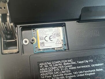 Il est très facile de remplacer le SSD M.2-2230.