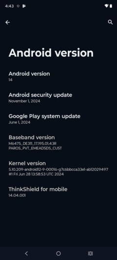 Logiciel Motorola Moto G75