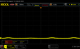 Scintillement PWM (0 % de luminosité)