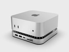 Le dernier produit de RayCue est une solution relativement compacte pour ajouter plus de ports et de stockage au nouveau Mac mini. (Source de l&#039;image : RayCue)