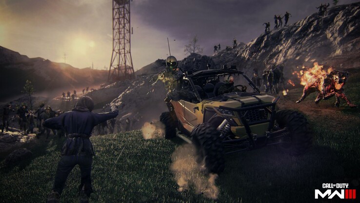 Call of Duty : Modern Warfare 3 proposera également un mode multijoueur zombie en monde ouvert. (Source : Microsoft)