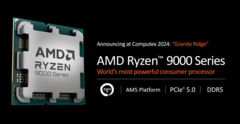 Deux autres CPU Ryzen 9000 d&#039;AMD ont été testés avant leur lancement (source d&#039;image : AMD)