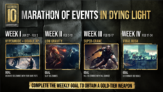 Événements du marathon de l'édition 10e anniversaire de Dying Light (Image source : Steam)