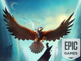 Le Falconeer est désormais téléchargeable gratuitement sur l'Epic Games Store et conservable indéfiniment. (Source de l'image : Tomas Sala / Epic Games Store - édité)