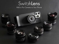 SwitchLens : L&#039;appareil photo fonctionne avec différents objectifs.