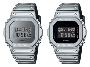 Le Casio GM5600YM-8A8 (à gauche) est similaire au GM5600YM-8 (à droite). (Source de l'image : Casio)