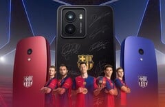 Les HMD Barça Fusion et HMD Barça 3210 sont conçus pour les fans du FC Barcelone. (Source de l&#039;image : FC Barcelone)