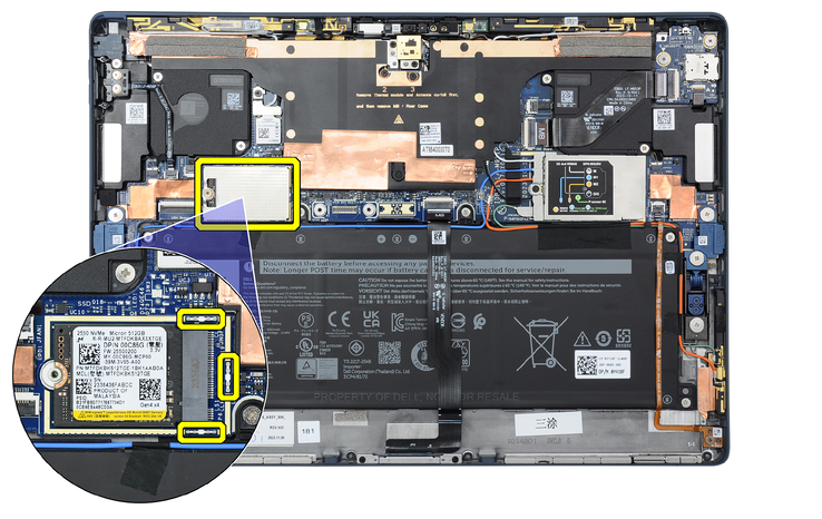 Latitude 7350 détachable (Source : Dell)