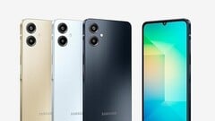 Le Galaxy A06 4G. (Source de l&#039;image : Samsung)