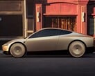 Le Cybercab est incontestablement futuriste, peut-être même un peu trop. (Source de l'image : Tesla)