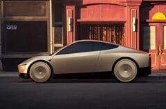 Le Cybercab est incontestablement futuriste, peut-être même un peu trop. (Source de l&#039;image : Tesla)