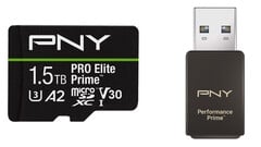 PNY dévoile les cartes microSD haute performance PRO Elite Prime et le lecteur de cartes Performance Prime. (Source de l&#039;image : PNY)