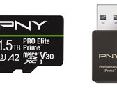 PNY dévoile les cartes microSD haute performance PRO Elite Prime et le lecteur de cartes Performance Prime. (Source de l'image : PNY)