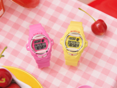 Les montres Casio Baby-G Cherry on Top arrivent au Royaume-Uni. (Source de l&#039;image : Casio)