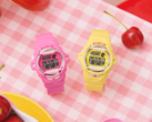 Les montres Casio Baby-G Cherry on Top arrivent au Royaume-Uni. (Source de l'image : Casio)