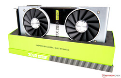 En test : la NVIDIA GeForce RTX 2080 SUPER Founders Edition pour PC de bureau. Modèle de test aimablement fourni par NVIDIA Allemagne.