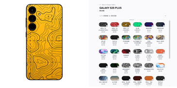 Galaxy S25 Plus Dbrand skins (Image source : Dbrand)