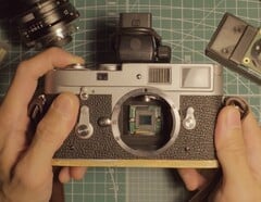 Le Leica M2 peut être transformé en appareil photo numérique à l&#039;aide d&#039;un Raspberry Pi. (Source de l&#039;image : Michael Suguitan)