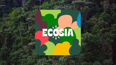 Ecosia est un moteur de recherche qui plante des arbres grâce à l&#039;argent généré par les recherches des internautes (Source : Ecosia)