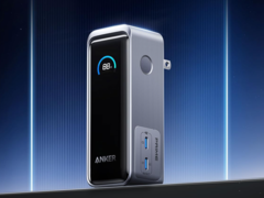 La nouvelle banque d&#039;énergie Anker Prime Power Bank fait également office de chargeur mural. (Source de l&#039;image : Anker)