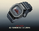 L'édition Casio G-Shock GM-5600 'Space Age' est ornée d'un graphique rouge représentant le Theme Building de l'aéroport international de Los Angeles. (Source de l'image : C2H4)