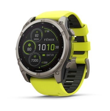 La Garmin Fenix 8 Solar. (Source de l'image : Garmin)