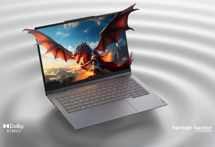 Le ThinkBook 14 2-en-1 Gen 5 pèse 1,64 kg et mesure 313 x 224 x 16,9~18,5 mm. (Source de l'image : Lenovo)