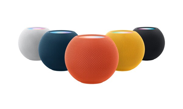 Le HomePod mini Apple est toujours disponible à l'achat en cinq couleurs. (Source de l'image : Apple)