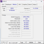 Mémoire CPU-Z
