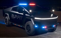 UP.FIT dévoile le Cybertruck, un véhicule de patrouille de nouvelle génération destiné aux forces de l&#039;ordre. (Source : UP.FIT)