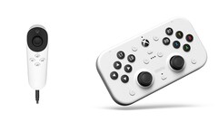 La manette adaptative Xbox ne sera pas disponible avant 2025, mais la manette de 8BitDo est déjà disponible. (Source de l&#039;image : Microsoft &amp;amp; 8BitDo - édité)