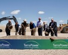 Bill Gates lors de l'inauguration par TerraPower du réacteur Natrium refroidi au sodium à Kemmerer, Wyoming. (Source : blog de Bill Gates)