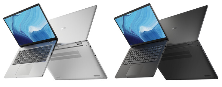 Les Dell Pro 14 et Pro 16 en couleurs argent et magnétite solide. (Source de l'image : Dell)