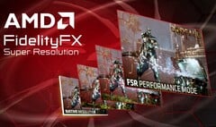 AMD prévoit de déployer FidelityFX Super Resolution 3 pour les premiers jeux pris en charge au début de l&#039;automne. (Source de l&#039;image : AMD)