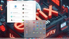 ExTiX 24.8 live Linux (Source de l&#039;image : ExTiX Linux - The Ultimate Linux System)