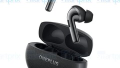 Un nouveau rendu de la OnePlus Buds Pro 3. (Source : SmartPrix)