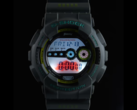 La montre Casio G-Shock x Suzuki GD-100 est dotée d'un rétroéclairage personnalisé avec l'emblème du rhinocéros Jimny. (Source de l'image : Autorimessa)