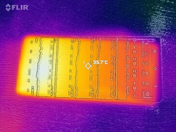 Carte thermique avant