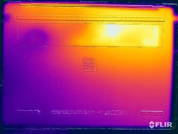 Essai de résistance à la température de surface (face inférieure)