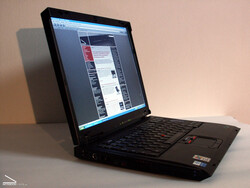 IBM ThinkPad R50p (2004) (source de l'image : Notebookcheck.com)