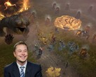 Elon Musk a battu un record du monde dans Diablo 4 et a partagé son succès sur X. (Image source : Xbox / Pixabay, Tumisu)